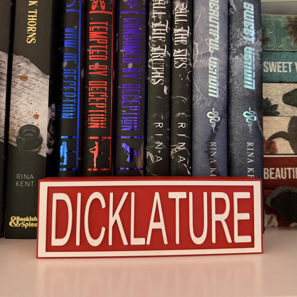 Bookish Shelf Sign