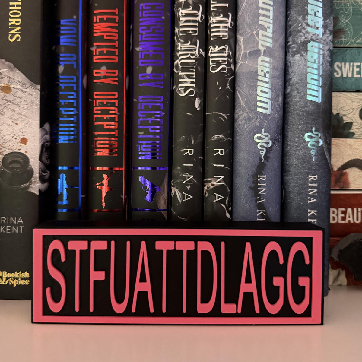 Bookish Shelf Sign