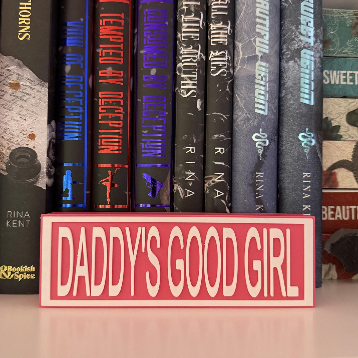 Bookish Shelf Sign