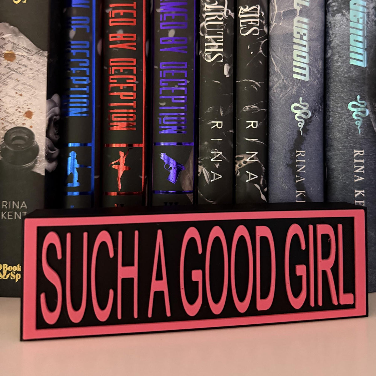 Bookish Shelf Sign