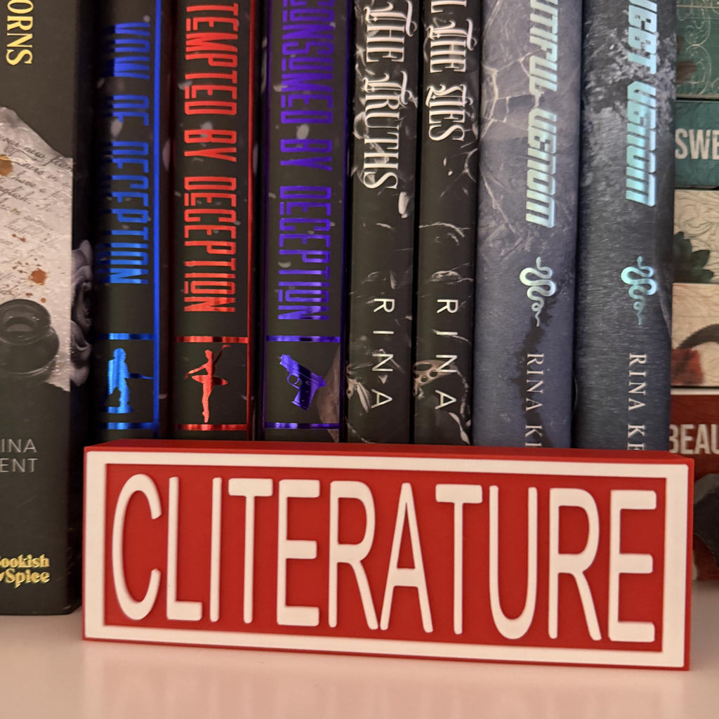 Bookish Shelf Sign