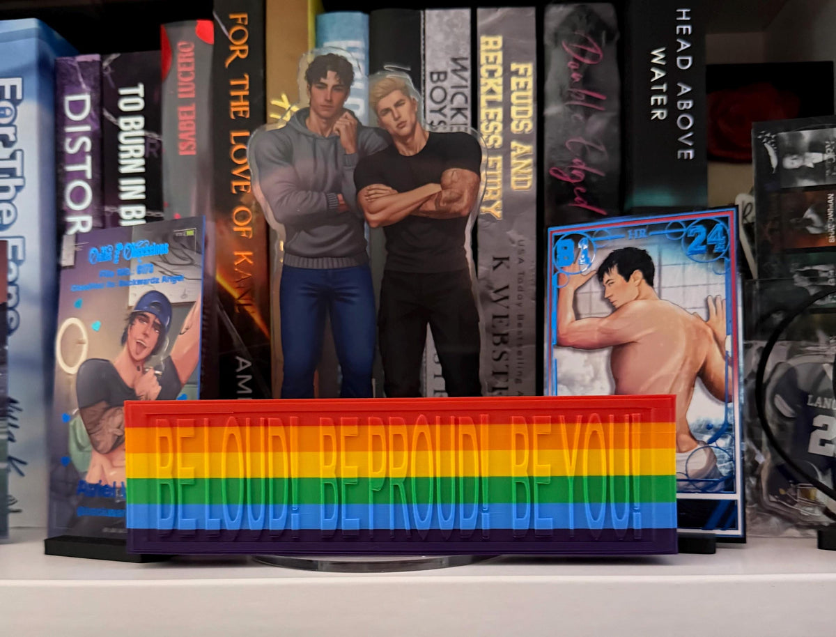 PRIDE Shelf Sign