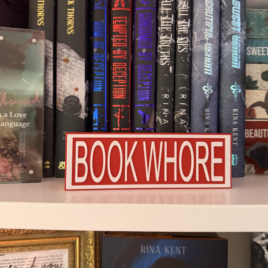 Bookish Shelf Sign
